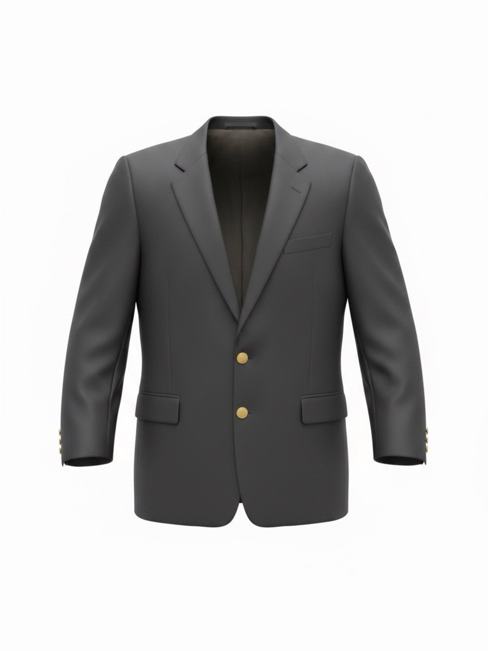 Vintage Classic Bobby Jones Blue Blazer-w/ Gold golfer buttons-44L-office-party